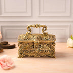 Brass Jewellery Box (4.5 Inch) Vedansh Craft
