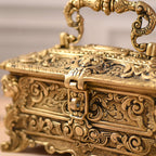 Brass Jewellery Box (4.5 Inch) Vedansh Craft