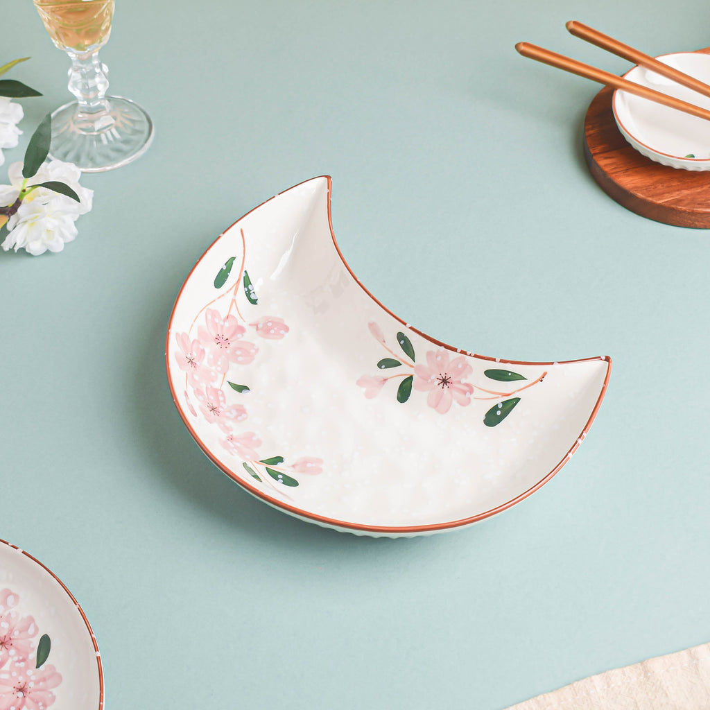 Sakura 21 Piece Snack Set For 6 Nestasia