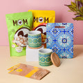 Bloomin' Planter, Platter And Seeds Gift Hamper Set Of 7 Nestasia