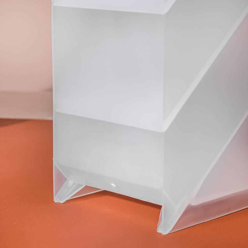 Stationery Table Organiser White Set Of 2 Nestasia