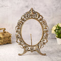 Brass Vintage Photo / Mirror Frame Table Top Decor (16 Inch) Vedansh Craft
