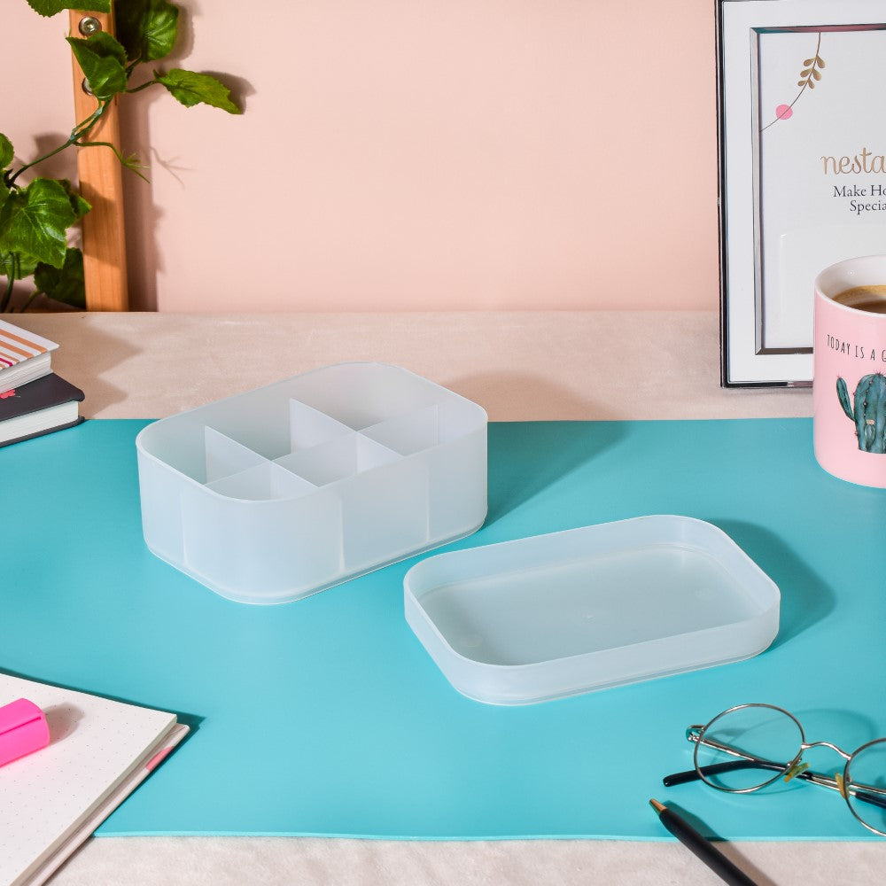 Multicompartment Storage Box Set Of 4