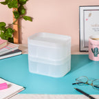 Multicompartment Storage Box Set Of 4