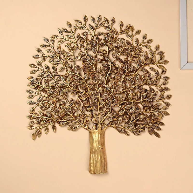 Brass Kalpvriksha Wall Hanging (25.5 Inch) Vedansh Craft