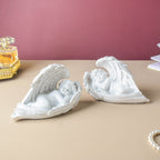 Sleeping Angel Statue White Nestasia