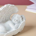 Sleeping Angel Statue White Nestasia