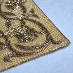 Beads Gold Rectangle Table Mat Nestasia