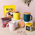 Tea-amo Mug And Snack Gift Hamper Set Of 6 Nestasia