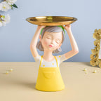 Yellow Girl Platter Nestasia