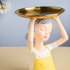 Yellow Girl Platter Nestasia