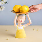 Yellow Girl Platter Nestasia