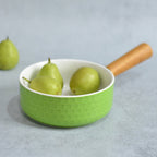 Light Green Bowl with Handle Nestasia