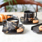 Marble Tea Cup and Saucer Nestasia
