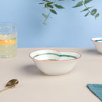 Spiral Green 22 Piece Dinner Set For 6 Nestasia