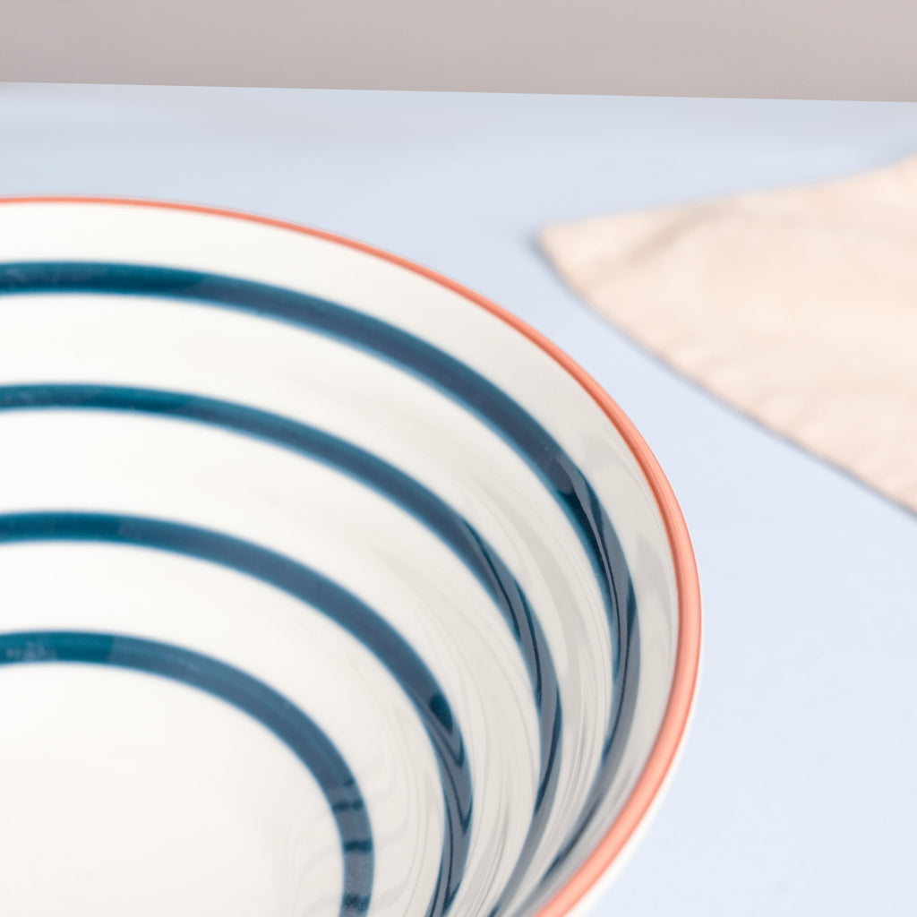 Blue Illusion Serving Bowl Nestasia