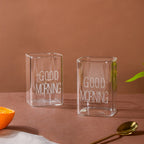 Square Cup Set of 2 Nestasia
