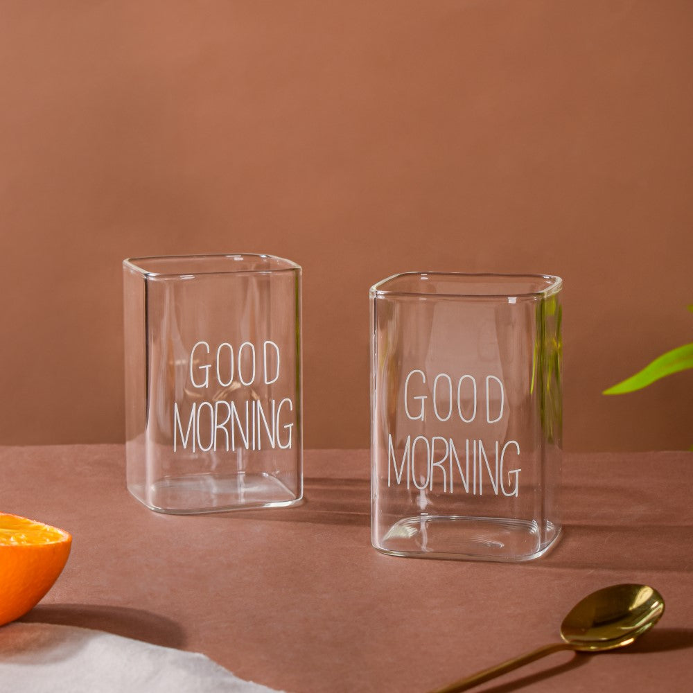 Square Cup Set of 2 Nestasia