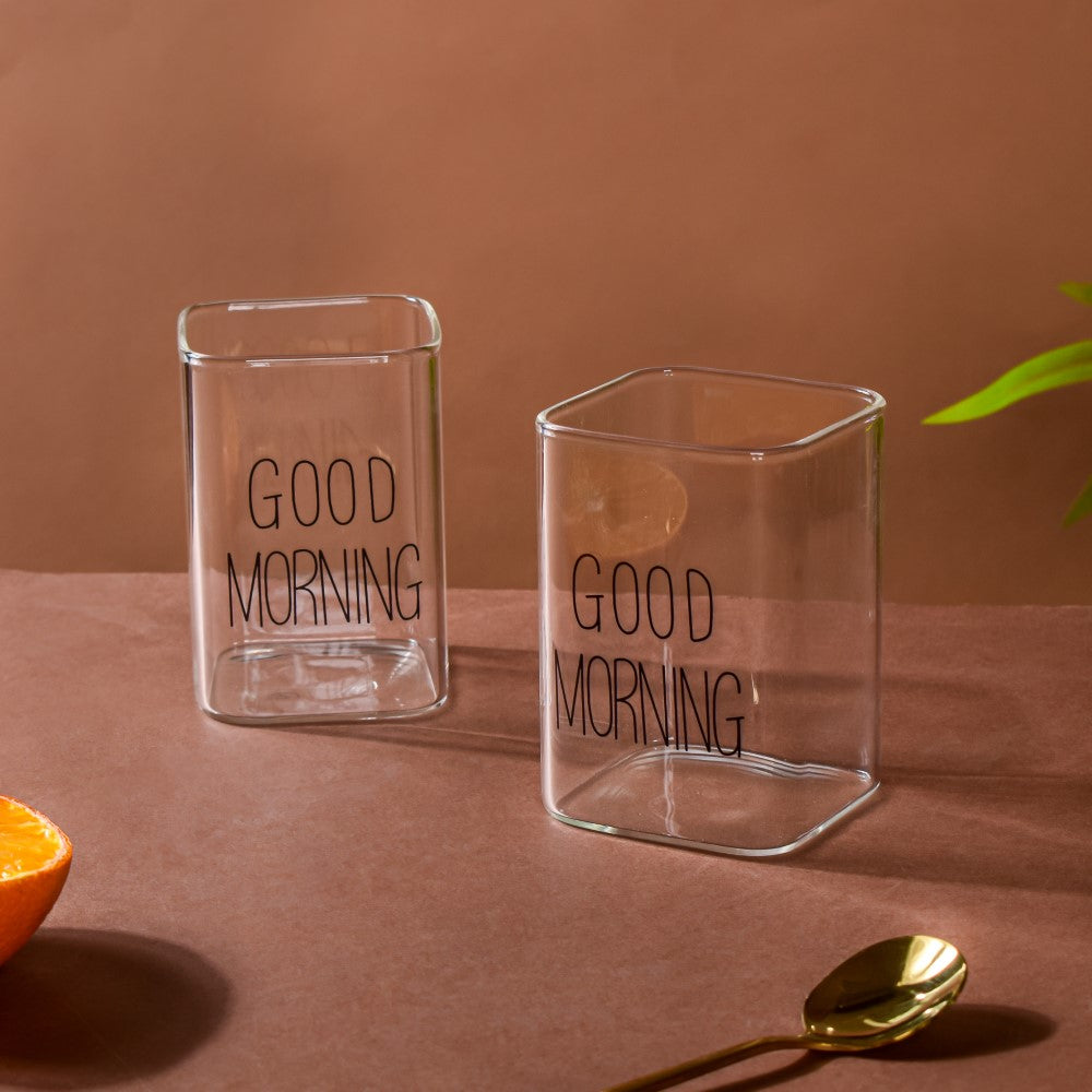 Square Cup Set of 2 Nestasia