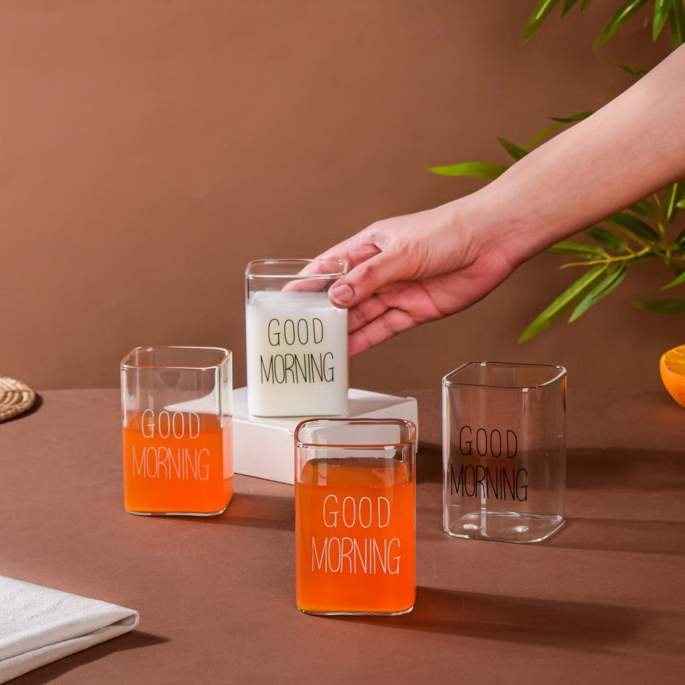 Square Cup Set of 2 Nestasia