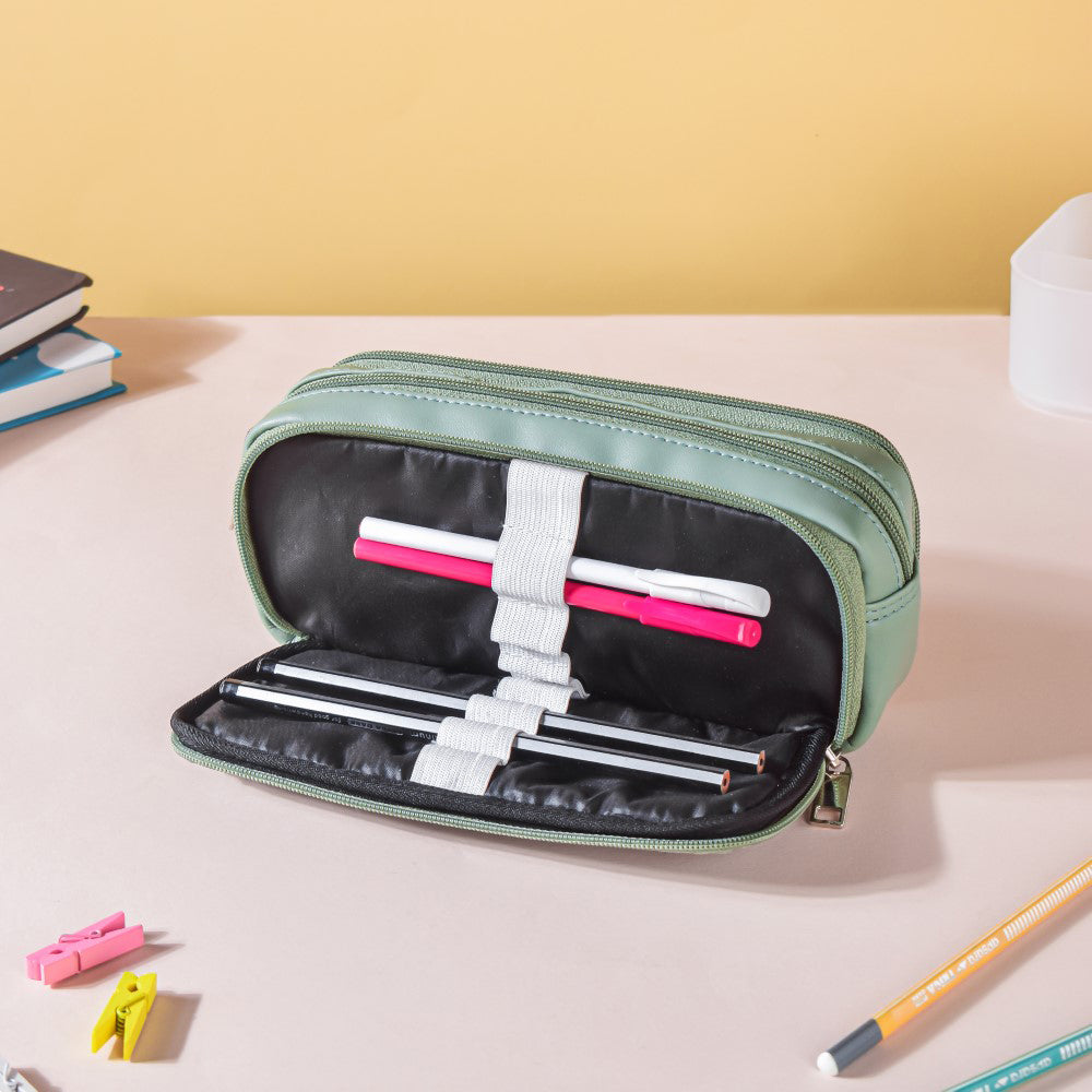 Storage Pencil Bag Green Nestasia