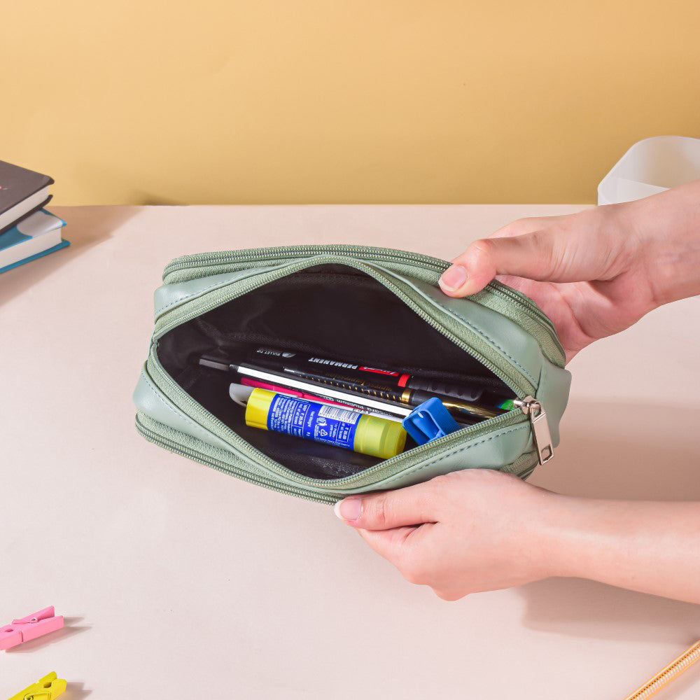 Storage Pencil Bag Green Nestasia