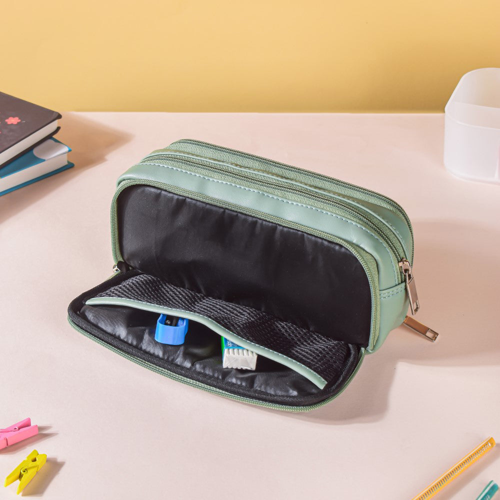 Storage Pencil Bag Green Nestasia