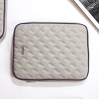 Premium Vegan Leather iPad Cover Grey Nestasia