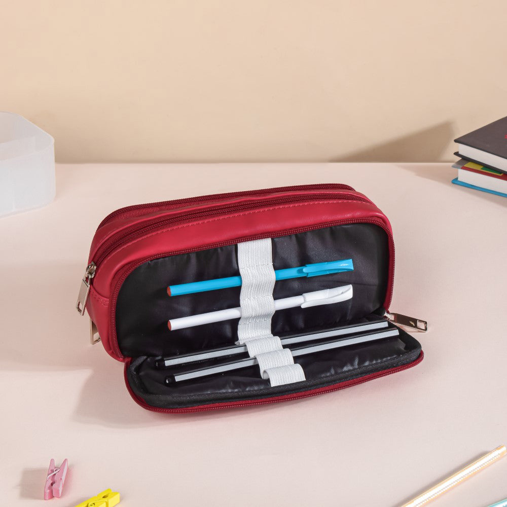 Multipurpose Stationery Bag Red Nestasia