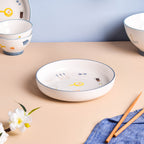 Patterned Soup Bowl Set For 4 Nestasia