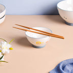Patterned Soup Bowl Set For 4 Nestasia