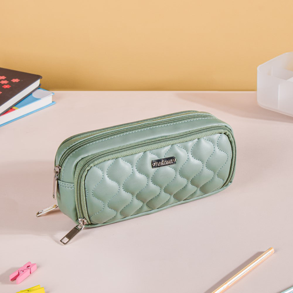 Storage Pencil Bag Green Nestasia