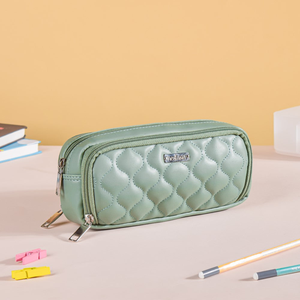 Storage Pencil Bag Green Nestasia