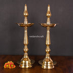 Brass Samai/Lamp Pair Vedansh Craft