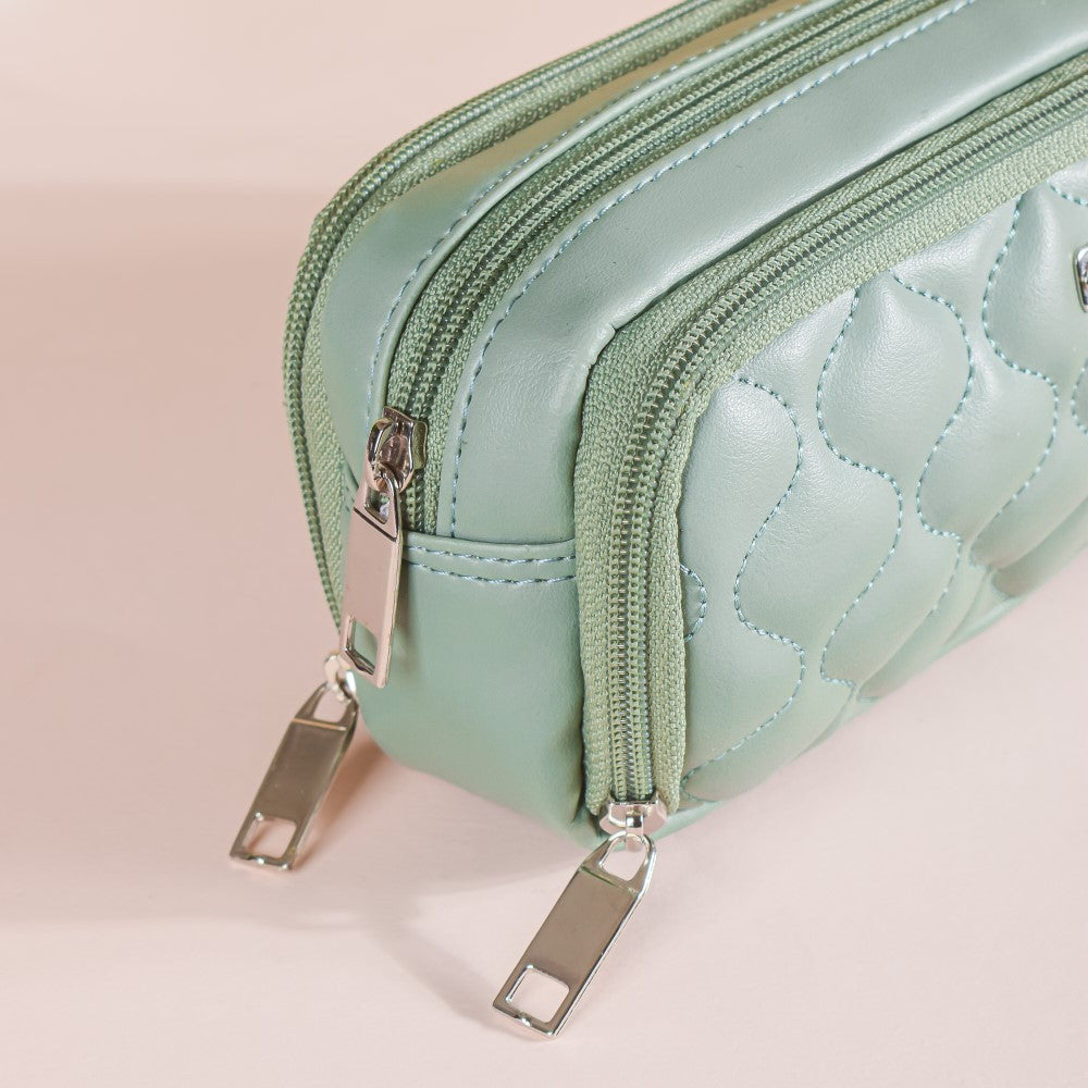 Storage Pencil Bag Green Nestasia