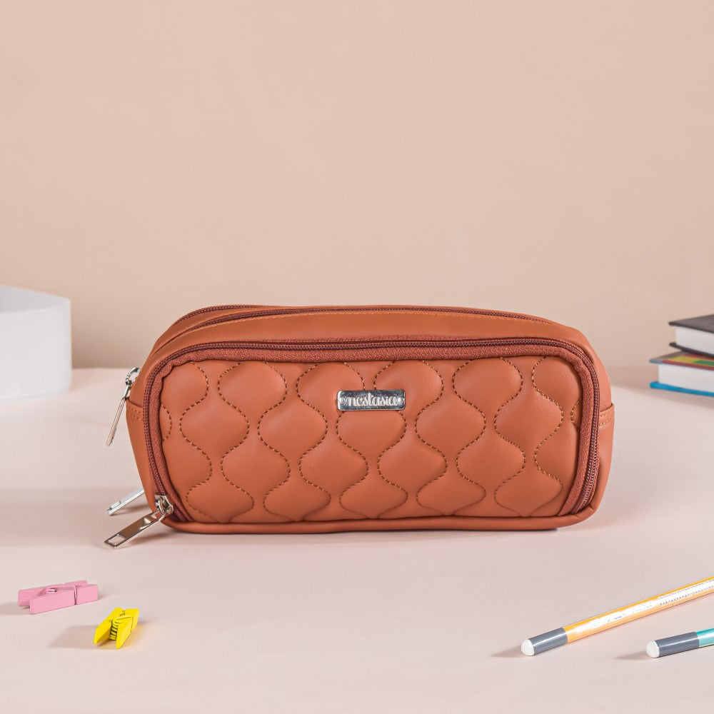 Pencil Bag Tan Nestasia