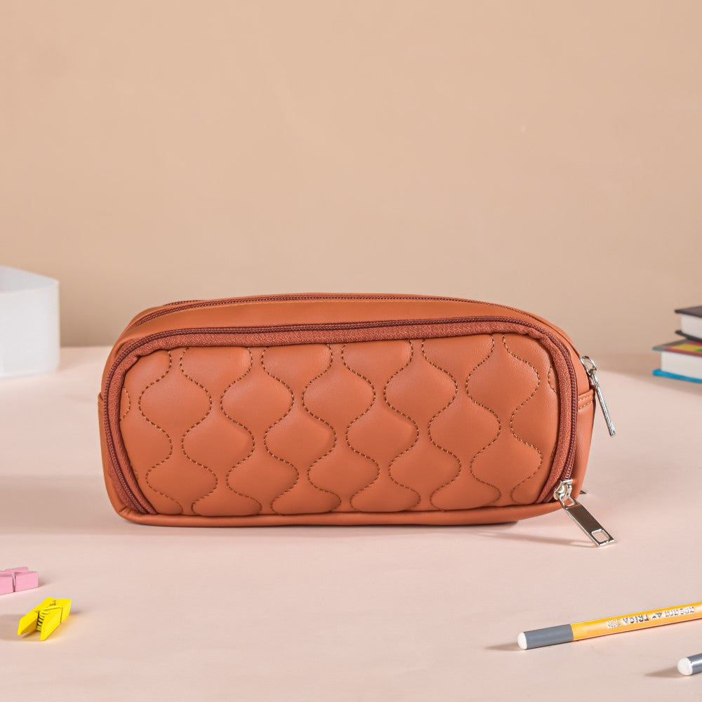 Pencil Bag Tan Nestasia