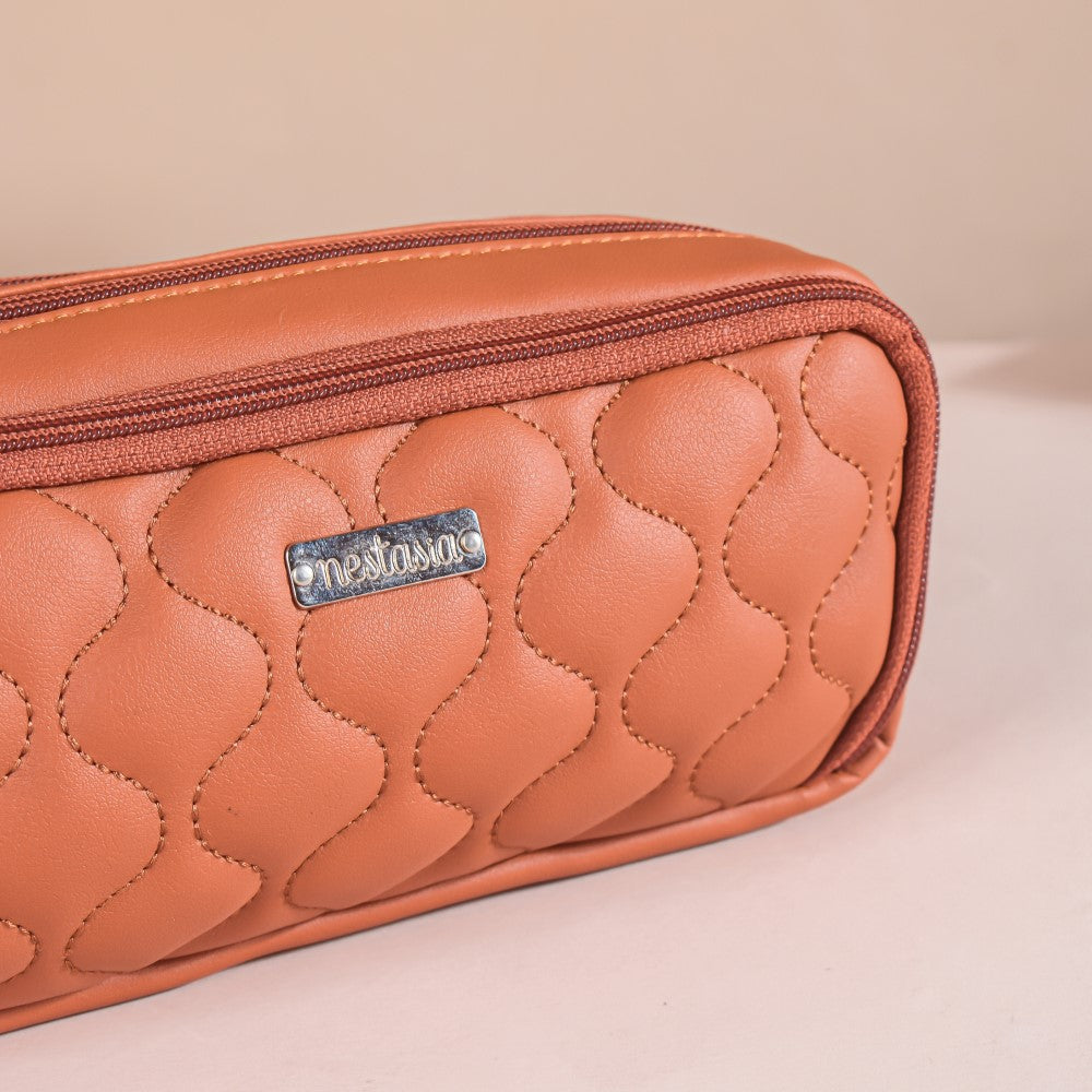 Pencil Bag Tan Nestasia