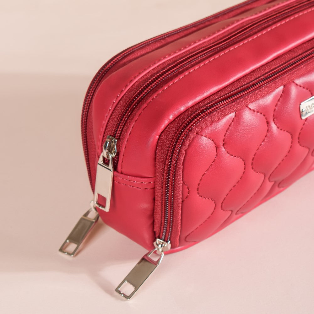 Multipurpose Stationery Bag Red Nestasia