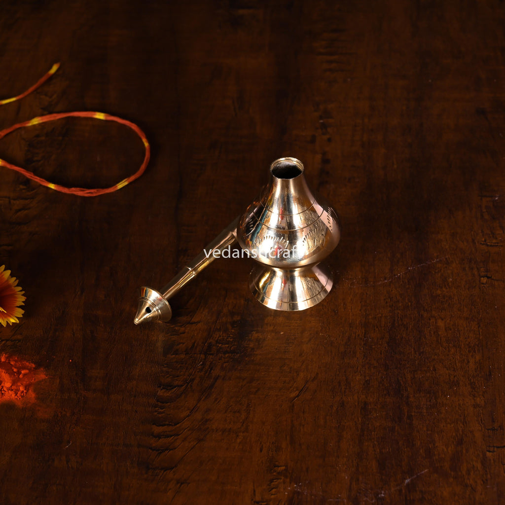 Brass Rose Water Sprinkler Vedansh Craft