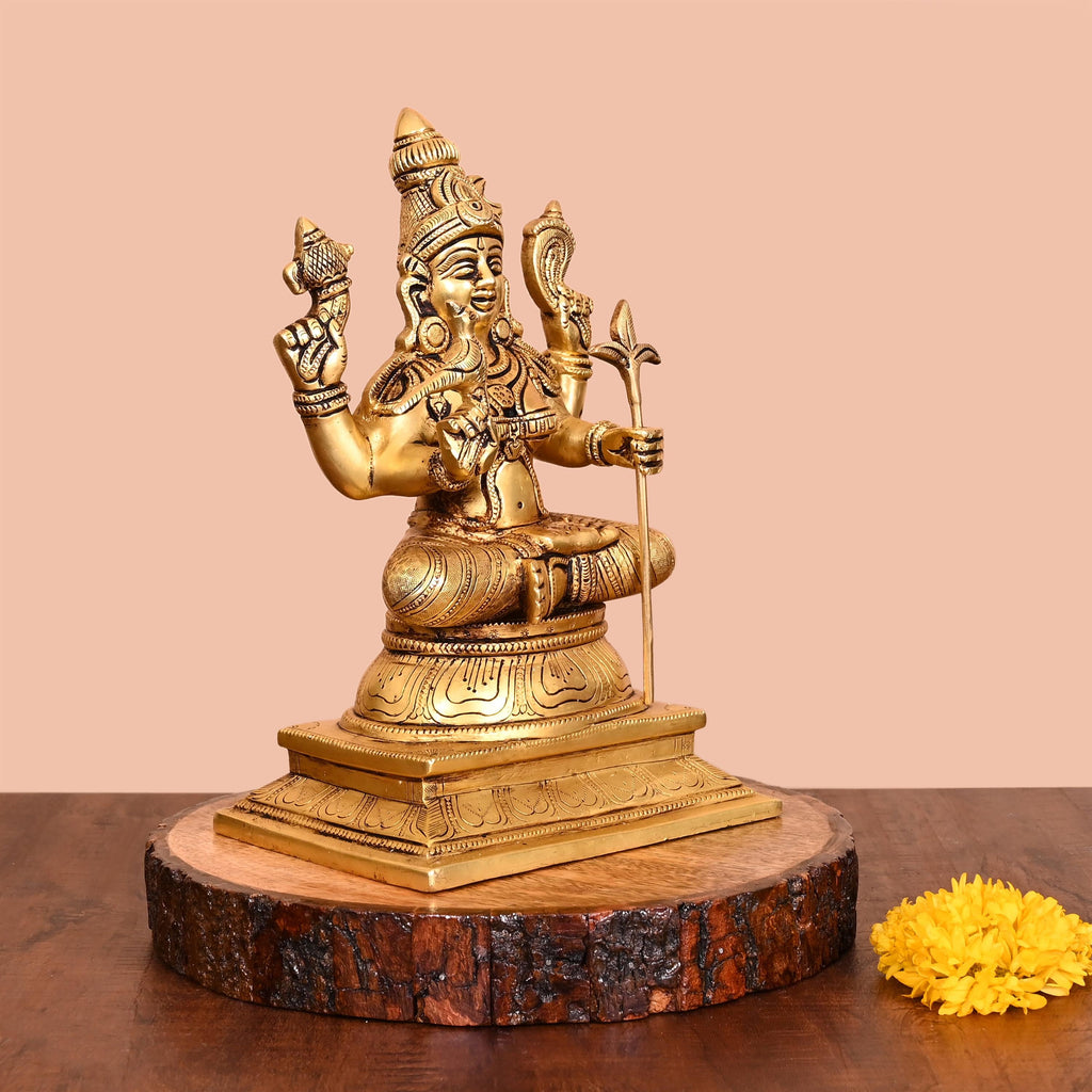 Brass Rajarajeshwari Devi Idol (10 Inch) Vedansh Craft