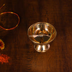 Brass Akhand Diya (2 Inch) Vedansh Craft