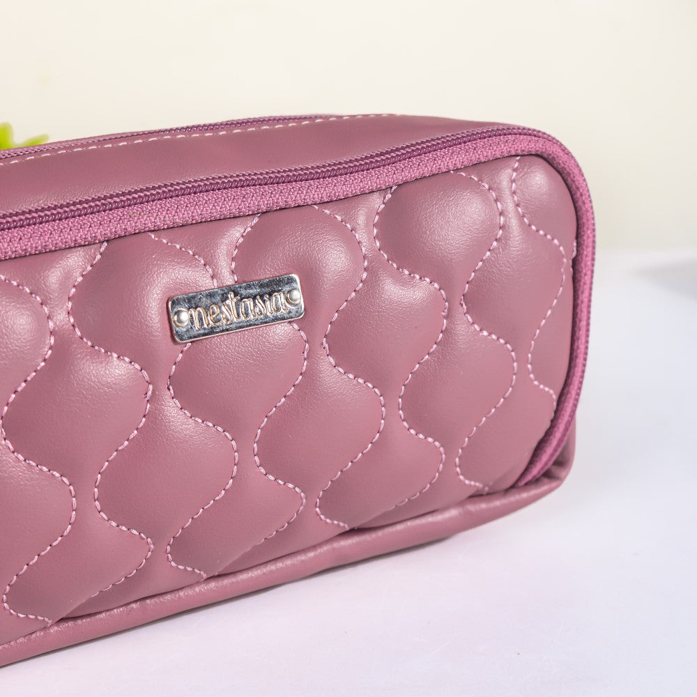 Stationery Storage Pouch Pink Nestasia