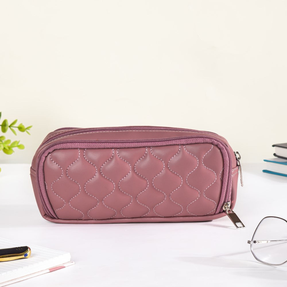 Stationery Storage Pouch Pink Nestasia
