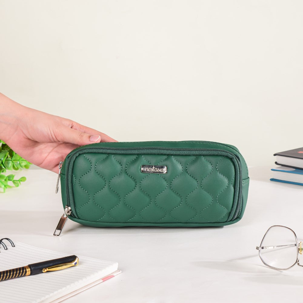 Multipurpose Pen Pouch Green Nestasia
