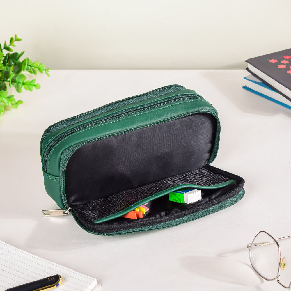 Multipurpose Pen Pouch Green Nestasia