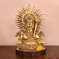 Brass Lord Hanuman Bust (14.5 Inch) Vedansh Craft