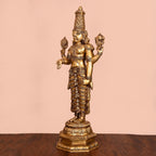 Superfine Tirupati Balaji/Venkateshwar Idol (33 Inch) Vedansh Craft