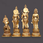 Brass Ram Darbar Statue Set (24.5 Inch) Vedansh Craft