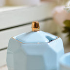 Modern Tea Set Blue Nestasia